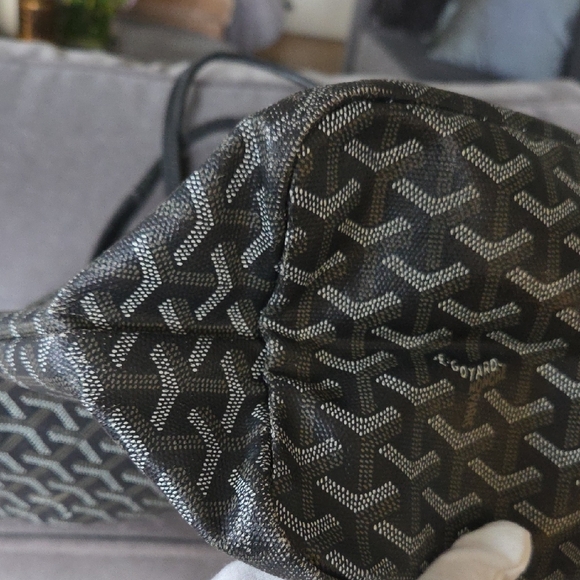 Black and Brown Fashion Tote Bag - Picture 7 of 13